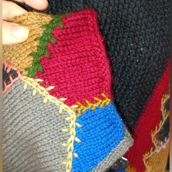 Handmade Vintage Raverly #11 Crazy Quilt Patchwork Crochet Pattern - Picture 6 of 12